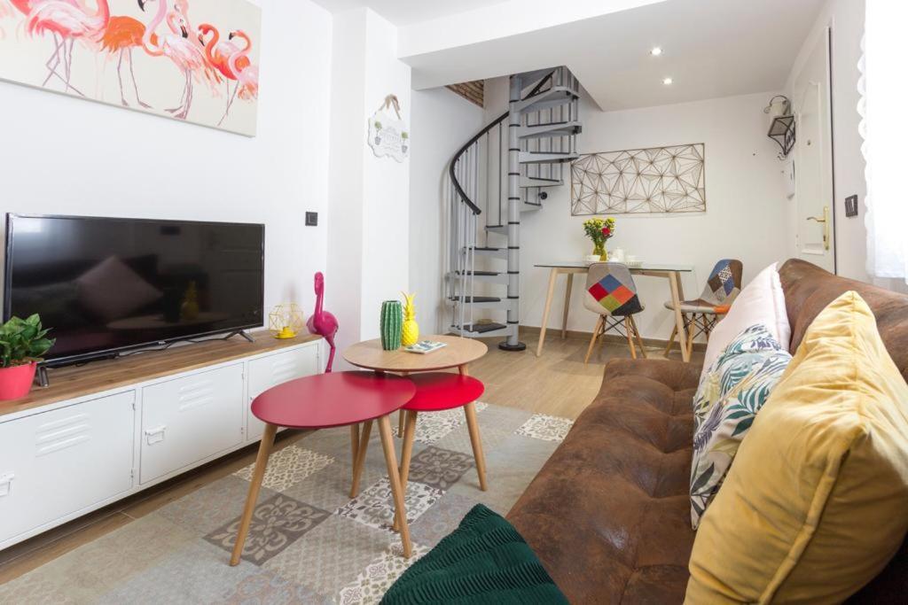 Apartamento Vintage En El Centro De Málaga Dış mekan fotoğraf