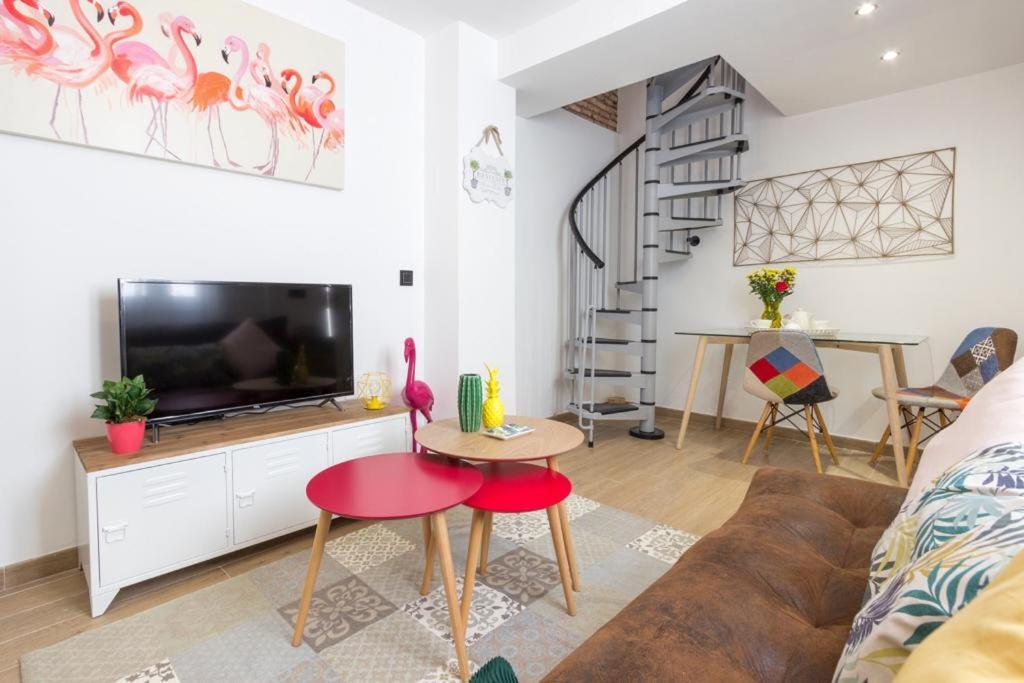Apartamento Vintage En El Centro De Málaga Dış mekan fotoğraf